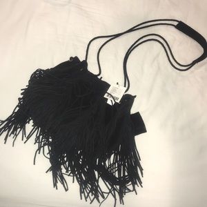 Fringe purse